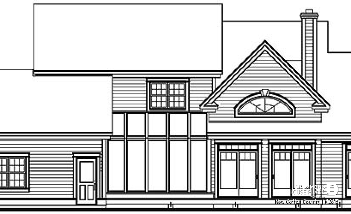 rear elevation - New Cotton Country