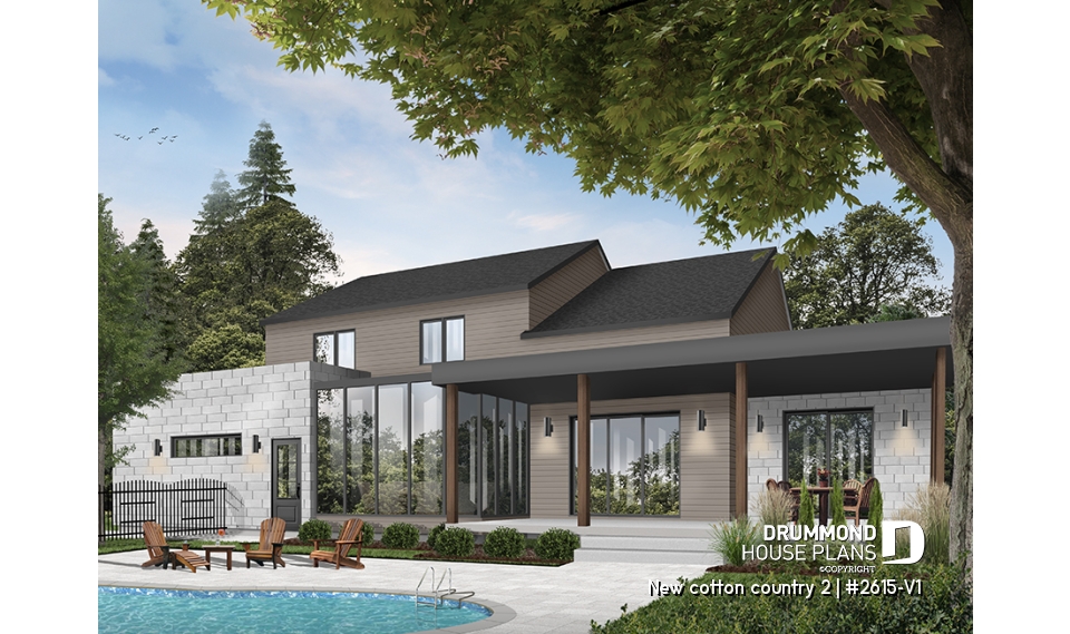 Color version 1 - Rear - New cotton country 2