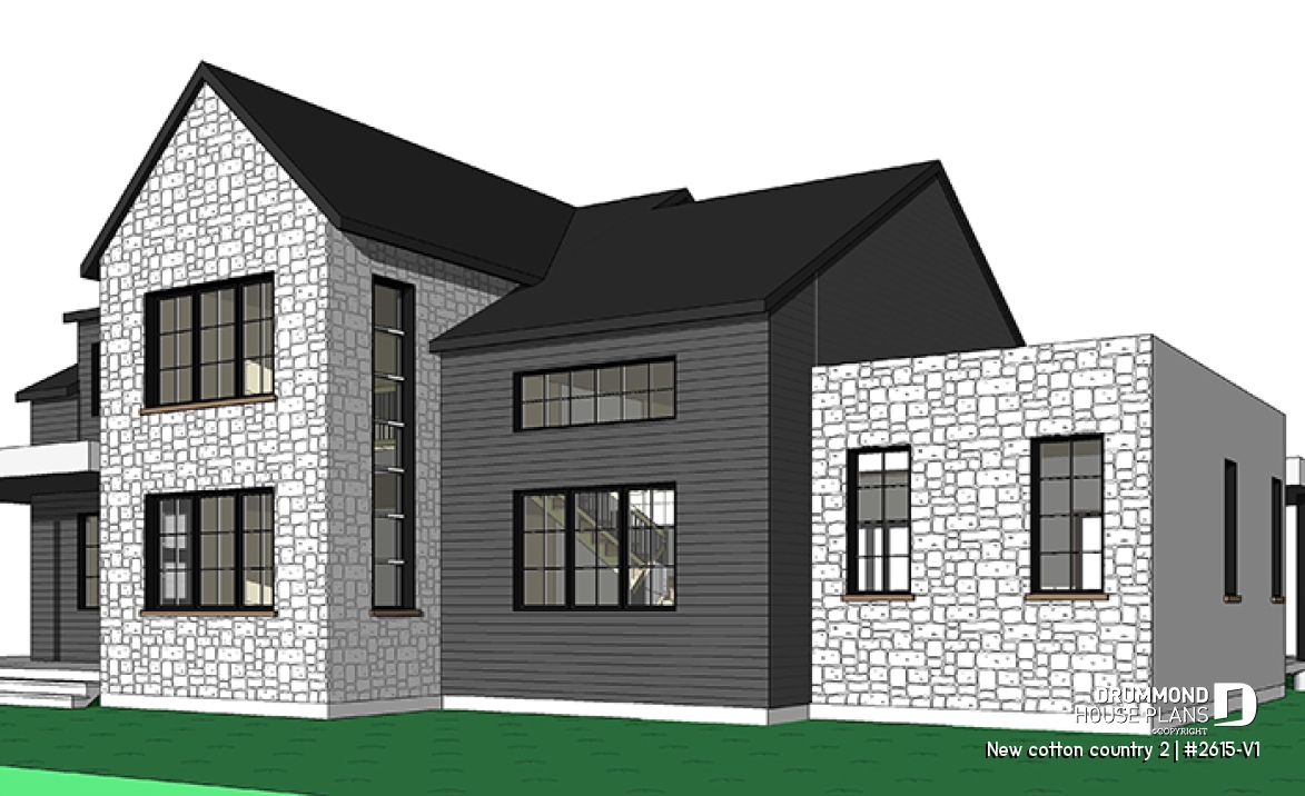 Left elevation - New cotton country 2