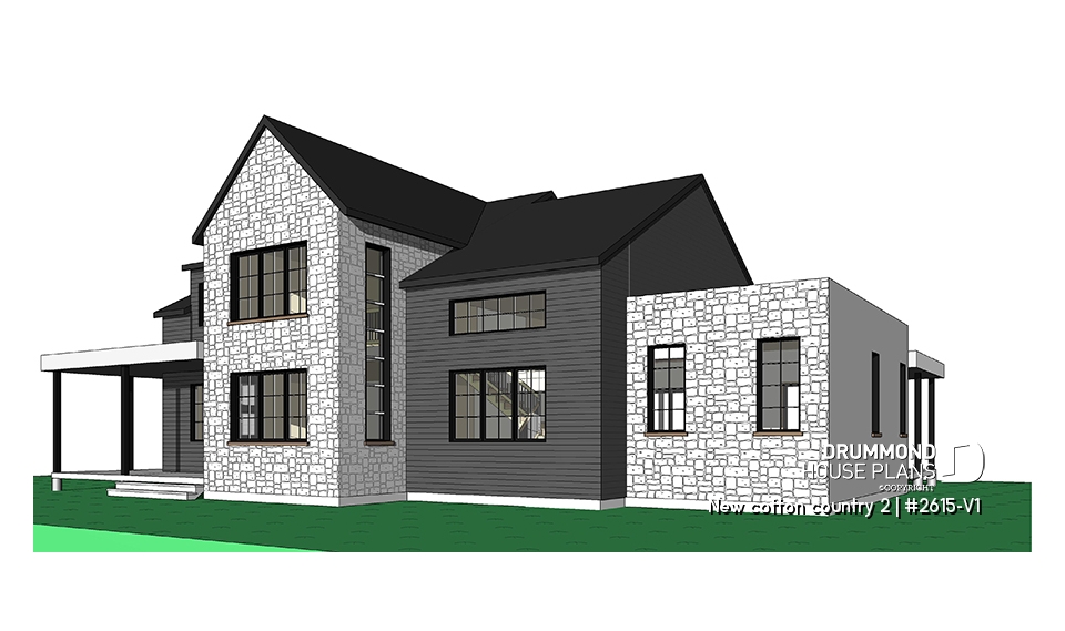 Left elevation - New cotton country 2