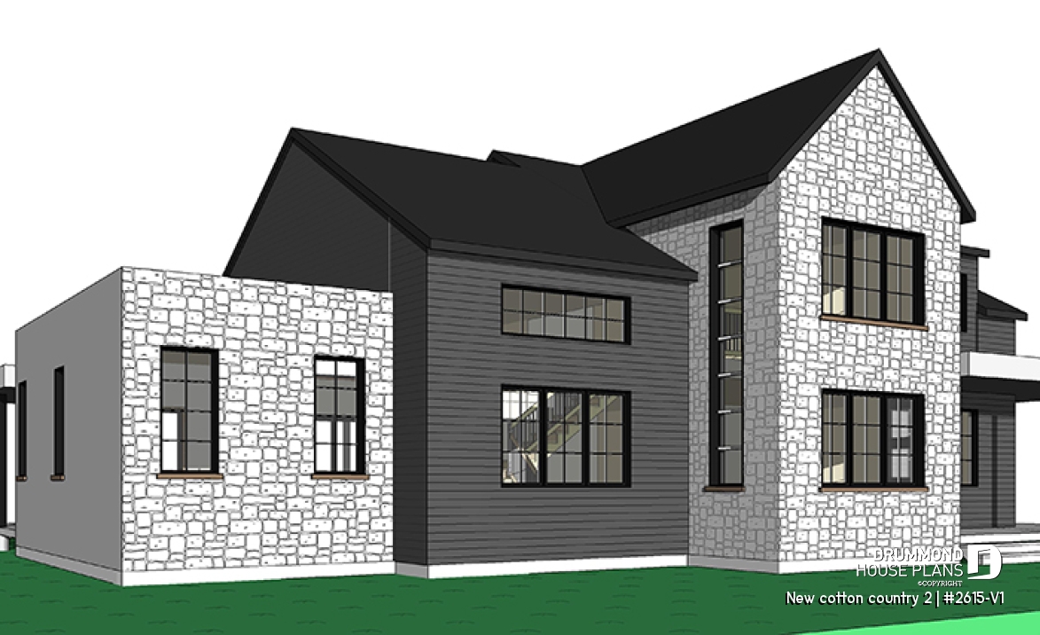 Left elevation - New cotton country 2