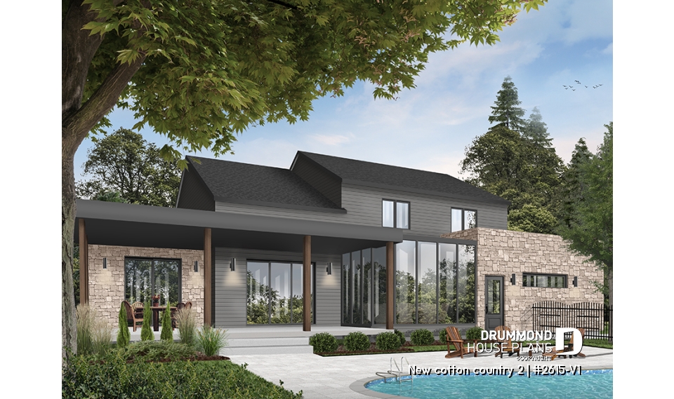 rear elevation - New cotton country 2