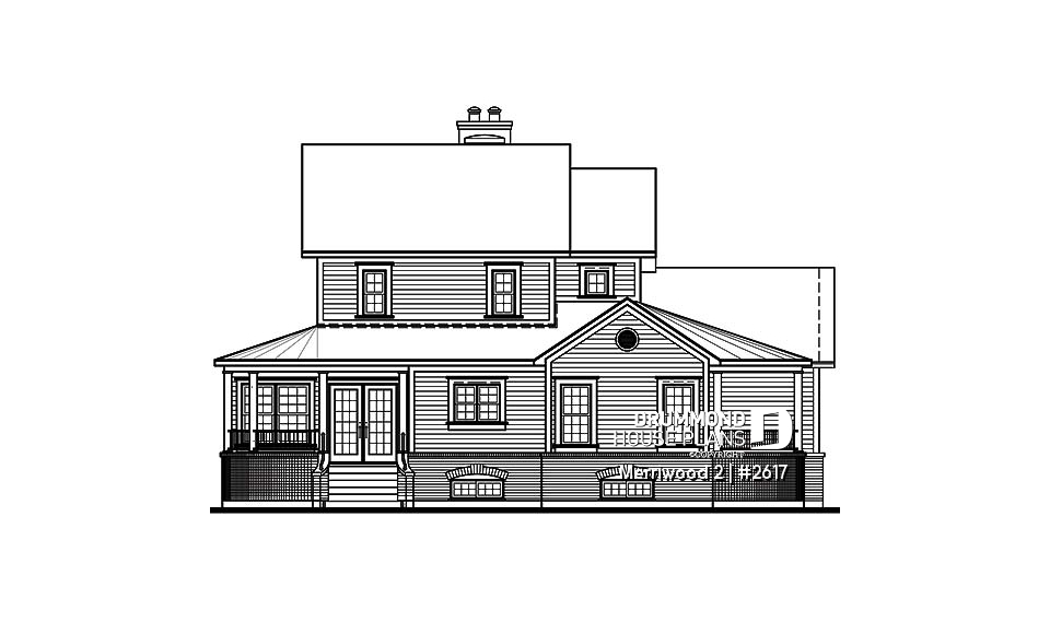 rear elevation - Merriwood 2