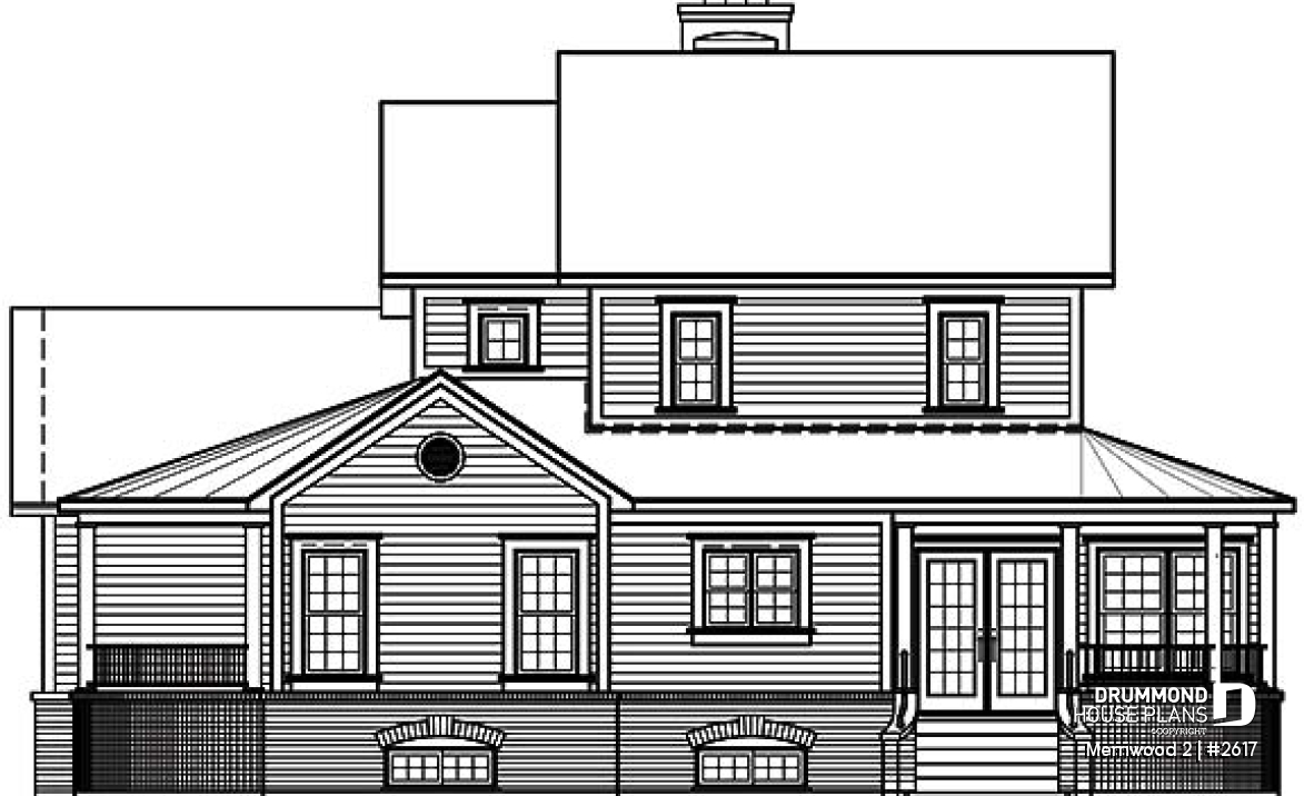 rear elevation - Merriwood 2