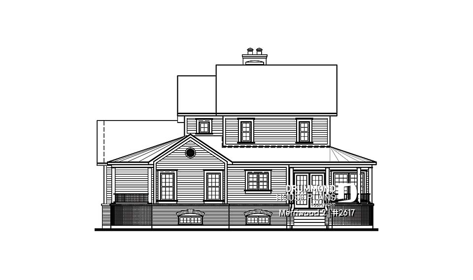 rear elevation - Merriwood 2