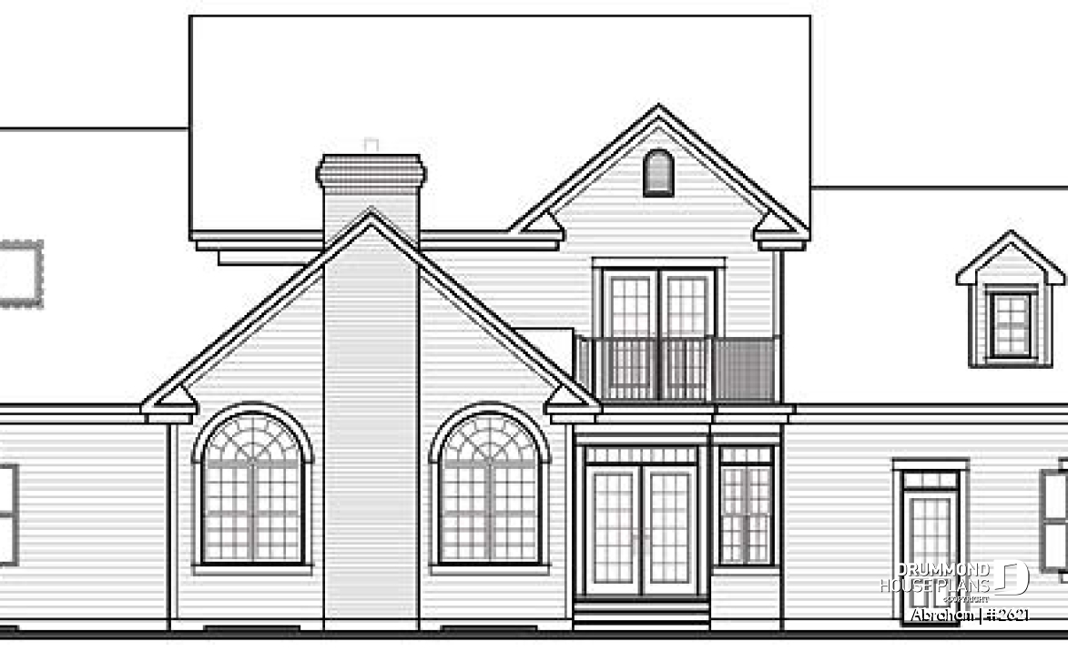 rear elevation - Abraham
