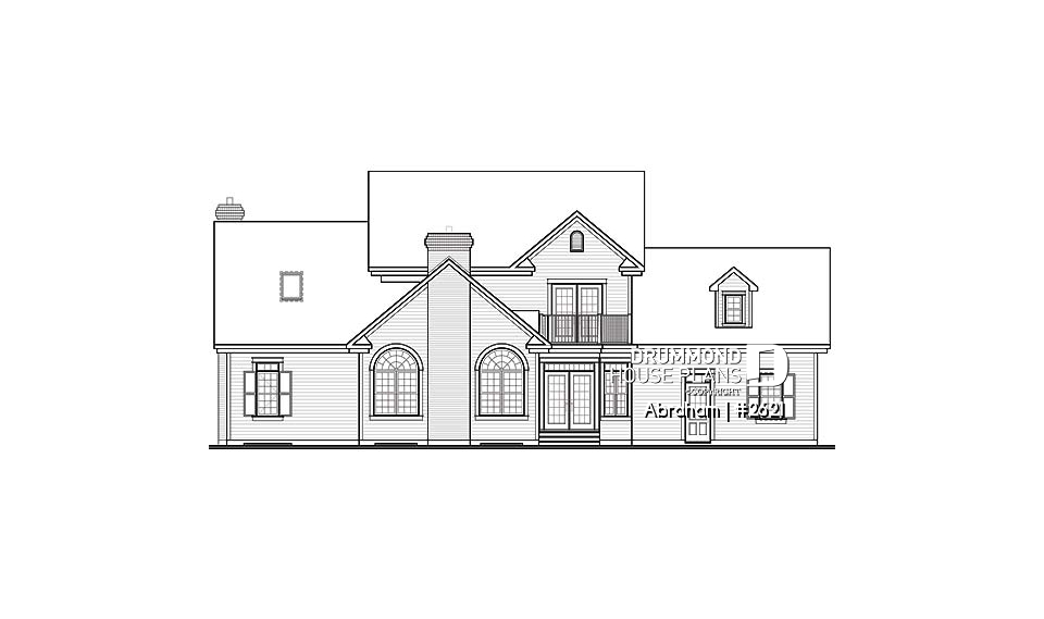 rear elevation - Abraham