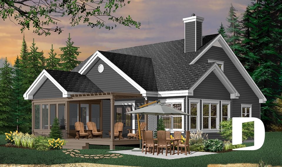 Color version 2 - Rear -  - Nature's Retreat