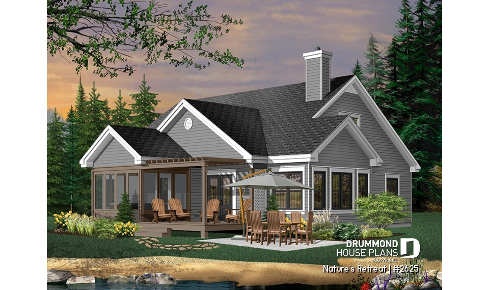 Color version 3 - Rear - Nature's Retreat