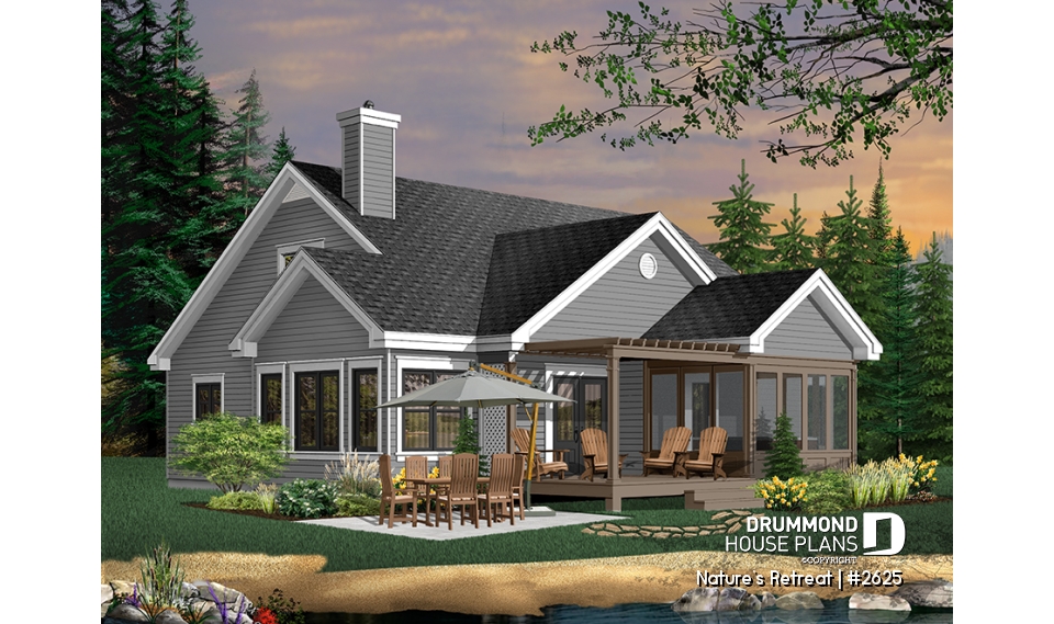 Color version 3 - Rear - Nature's Retreat