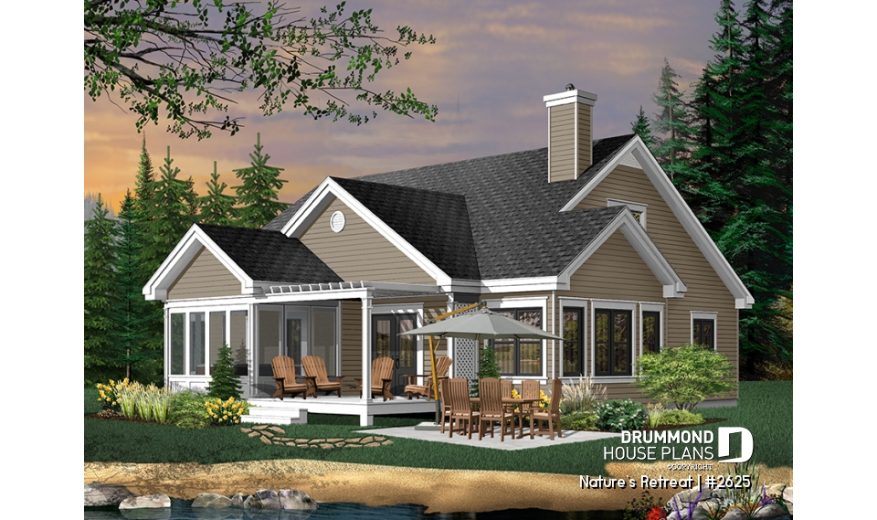 Color version 5 - Rear - Nature's Retreat