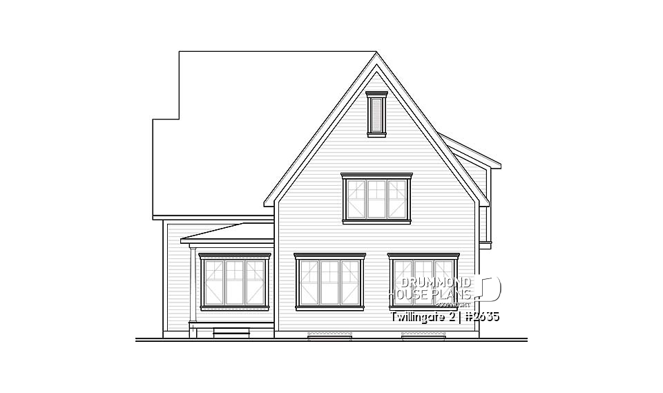 rear elevation - Twillingate 2