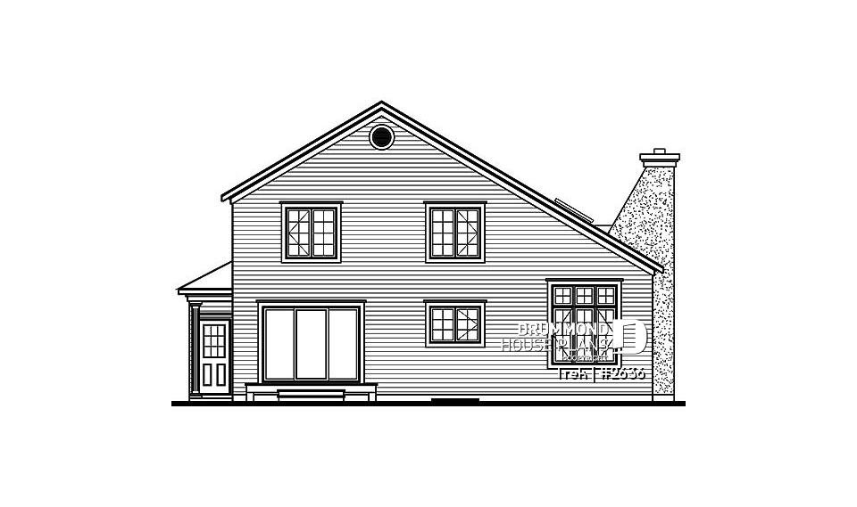 rear elevation - Trek