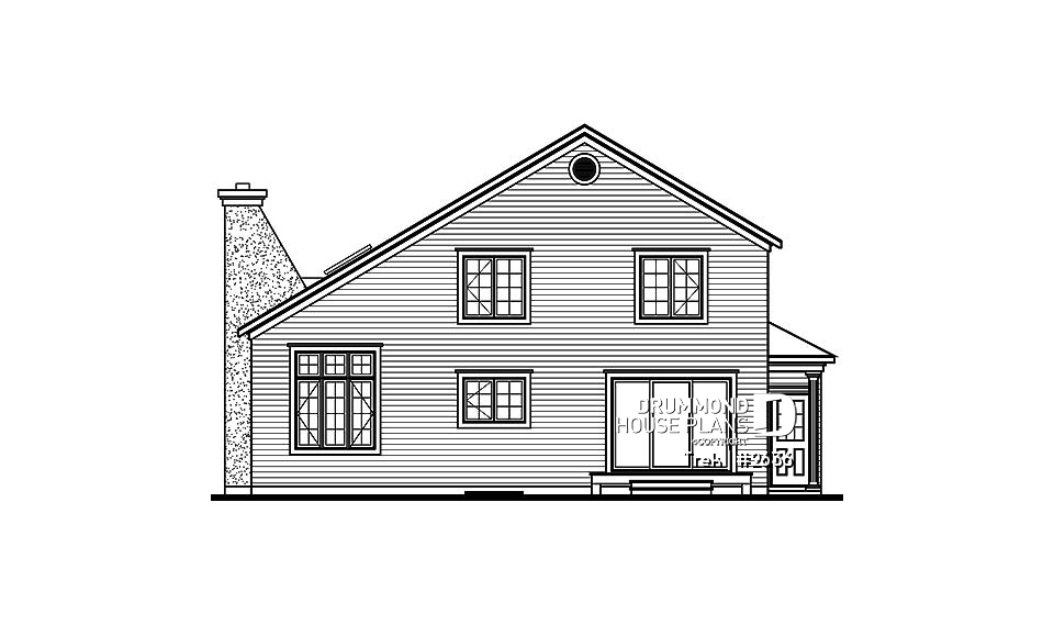 rear elevation - Trek