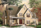 front - BASE MODEL - Beautiful Traditional 3 to 4 bedroom house plan, 2-car garage, open floorplan, home office, large bonus room - Twillingate 