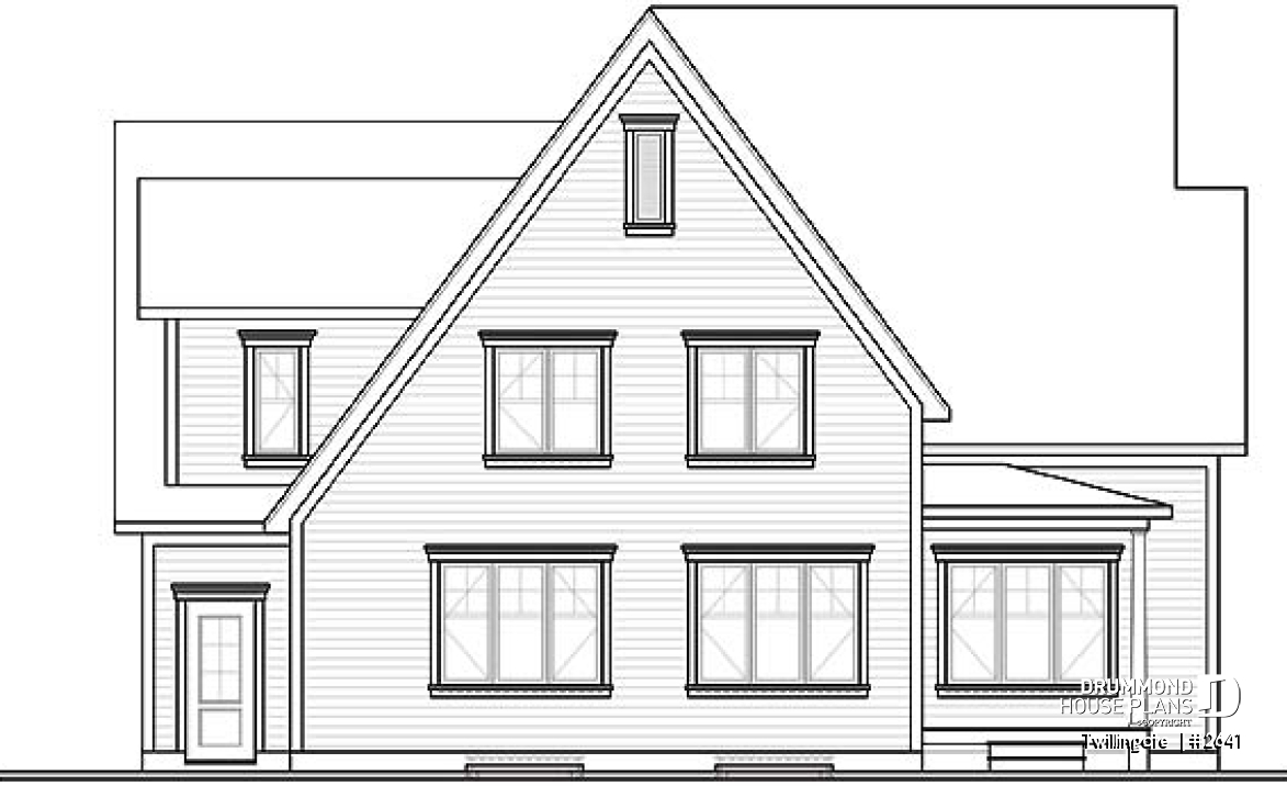 rear elevation - Twillingate 