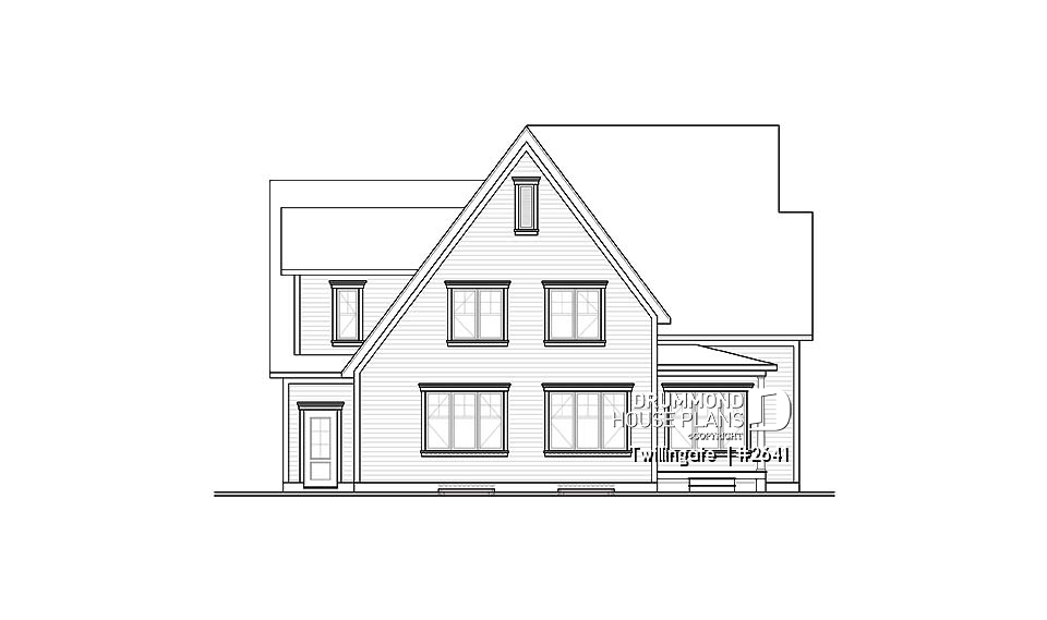 rear elevation - Twillingate 