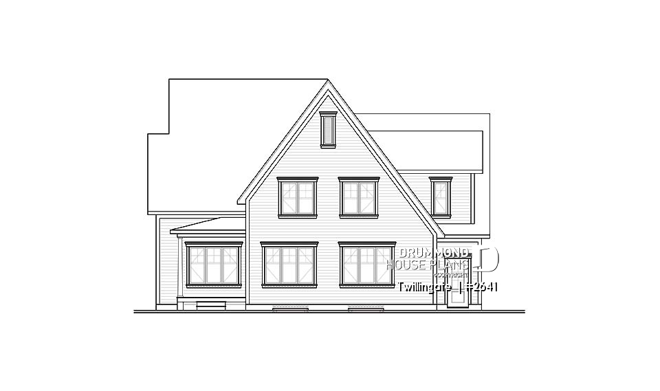 rear elevation - Twillingate 