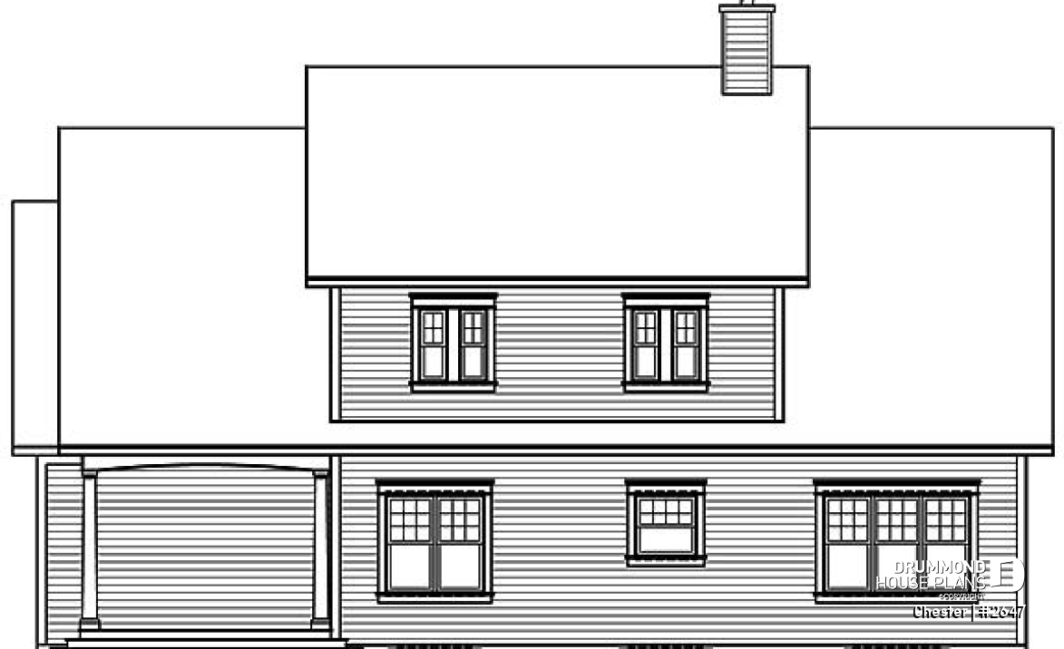 rear elevation - Chester