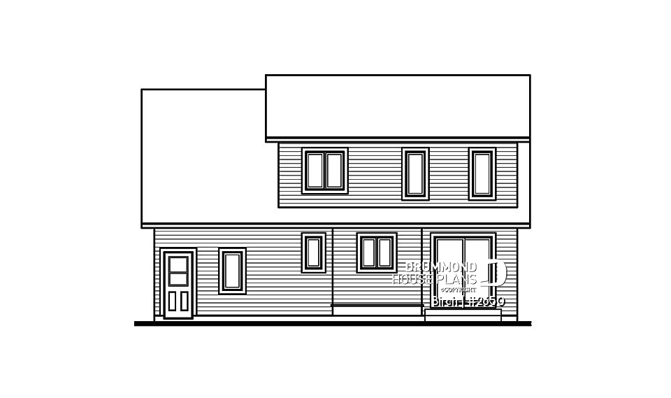 rear elevation - Birch