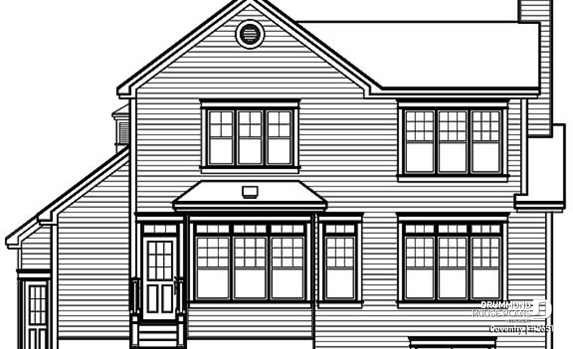 rear elevation - Coventry