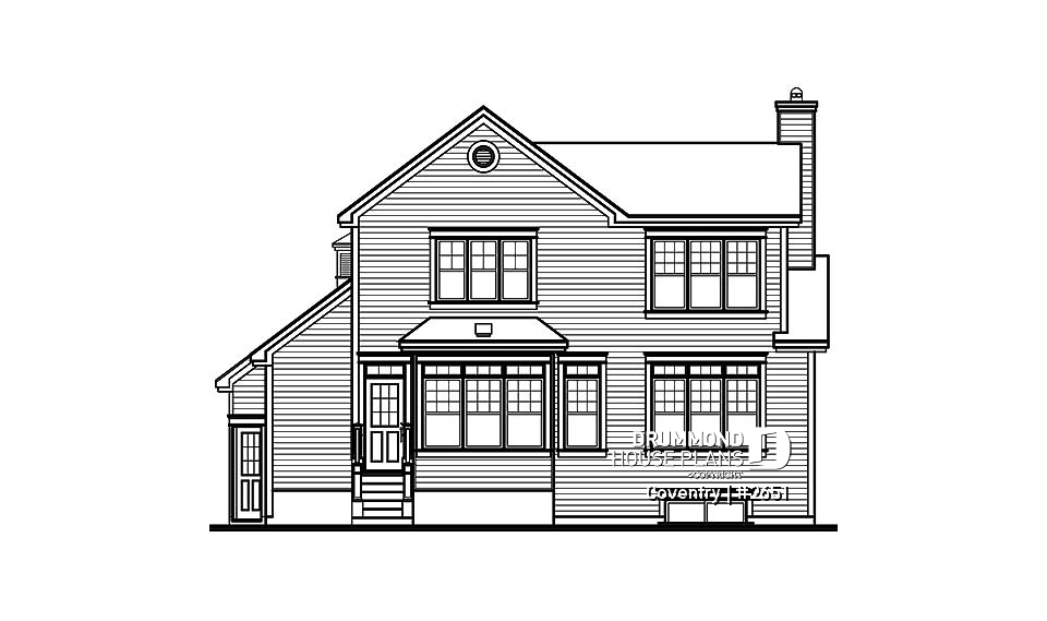 rear elevation - Coventry