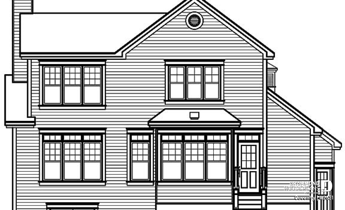 rear elevation - Coventry