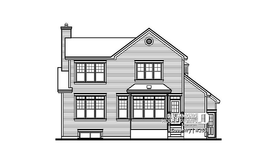 rear elevation - Coventry