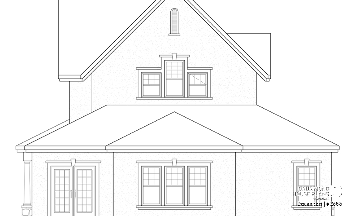 rear elevation - Davenport