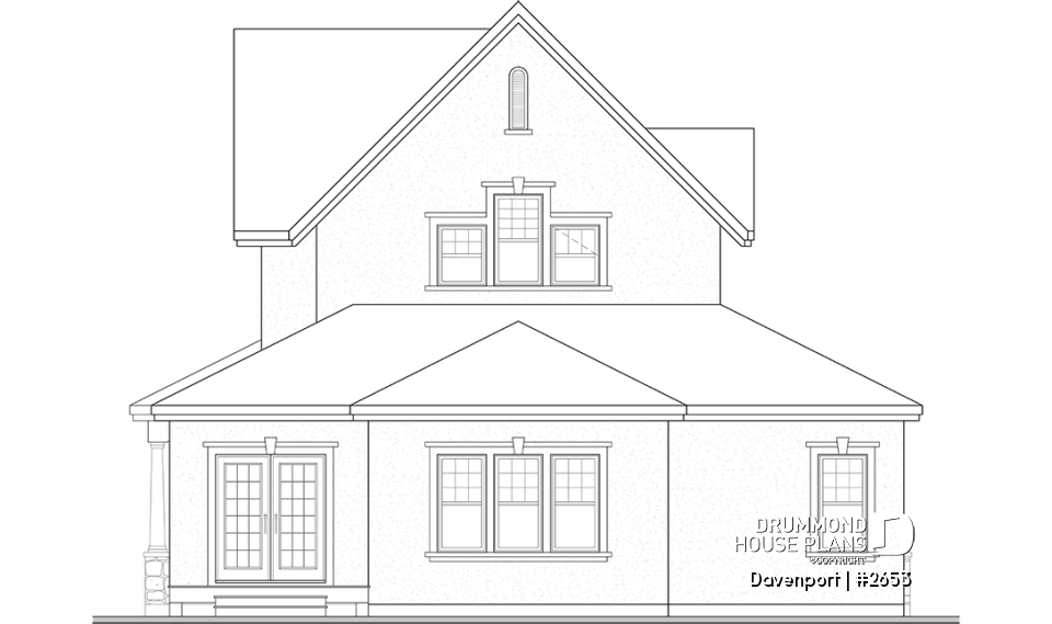 rear elevation - Davenport