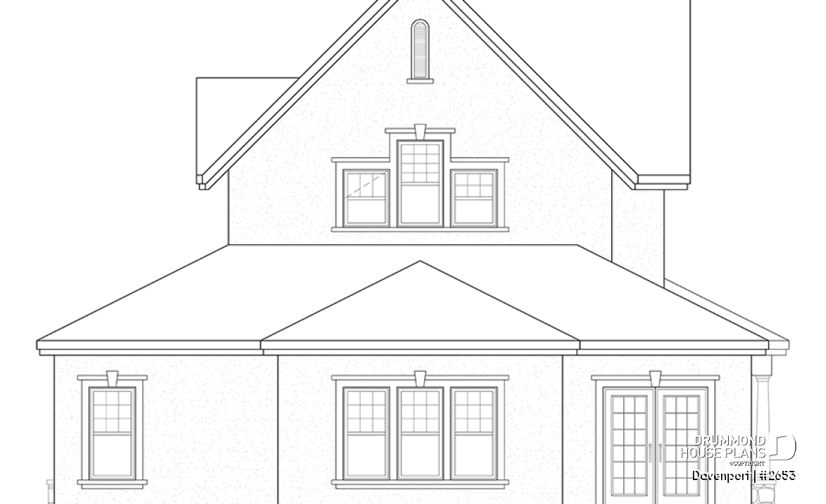 rear elevation - Davenport