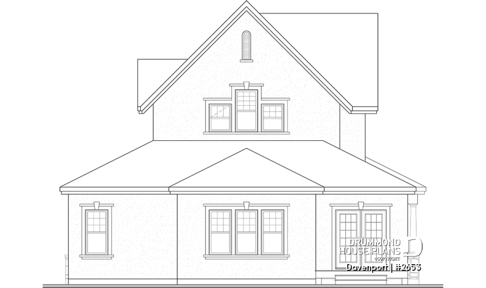 rear elevation - Davenport