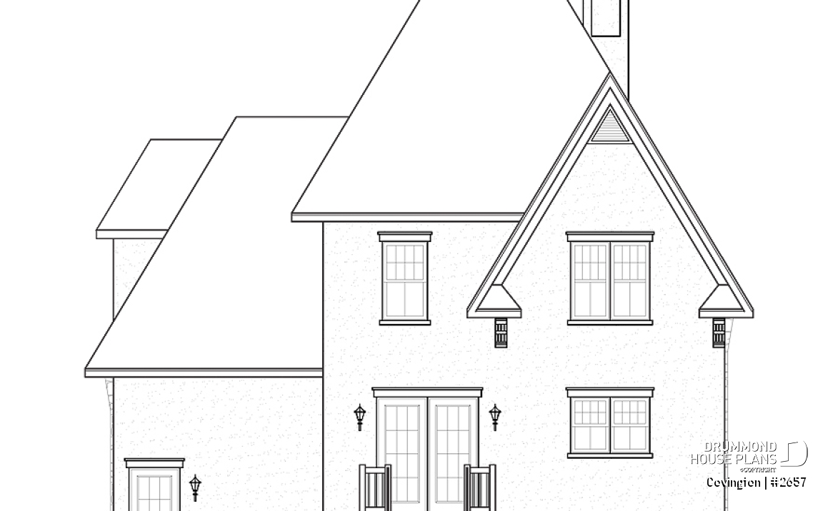 rear elevation - Covington