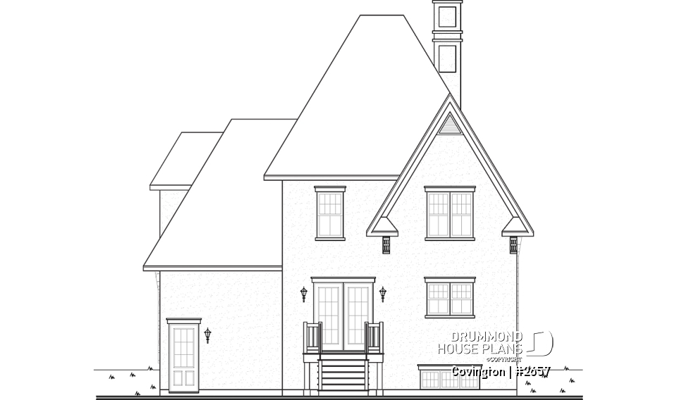 rear elevation - Covington