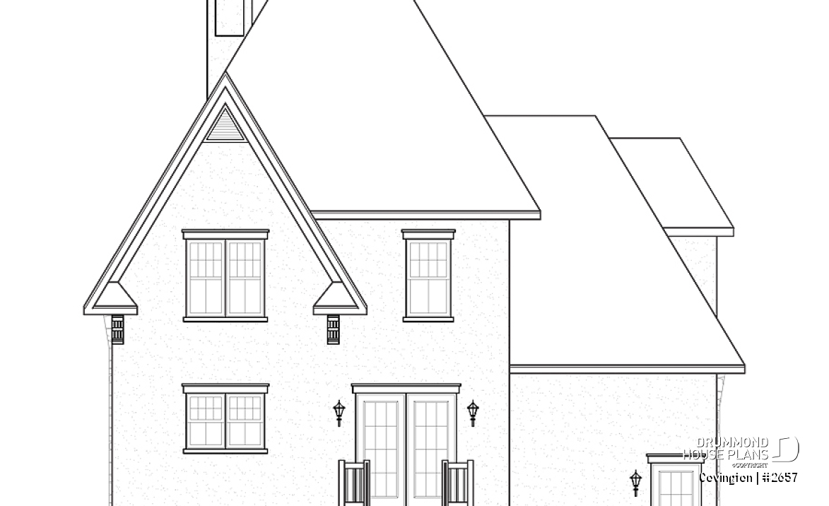 rear elevation - Covington