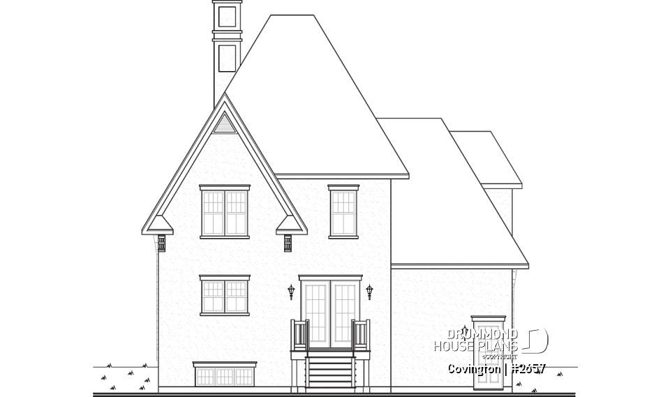 rear elevation - Covington