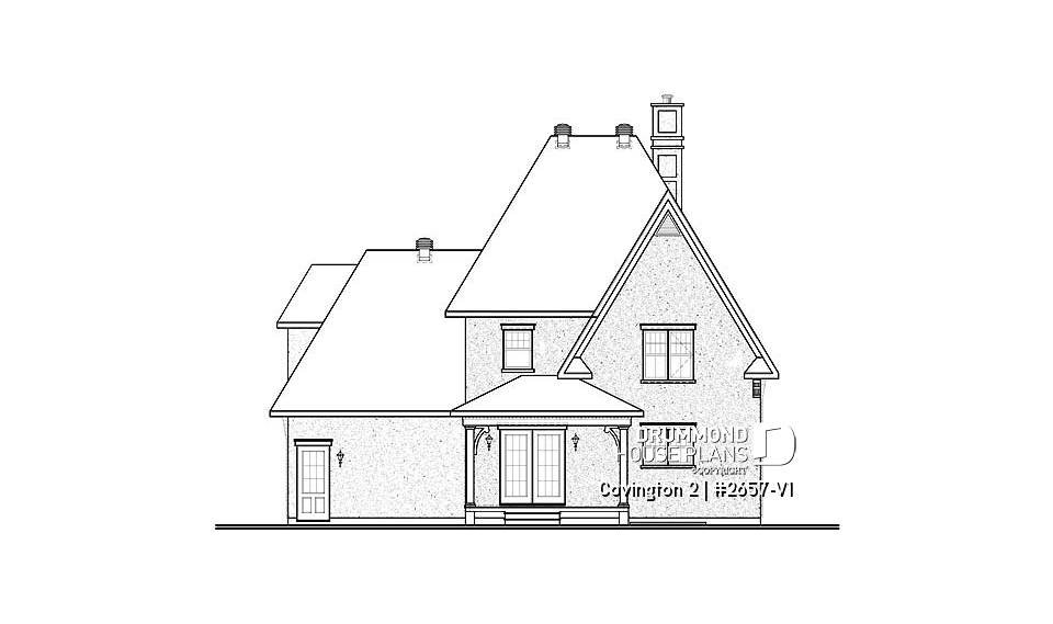 rear elevation - Covington 2
