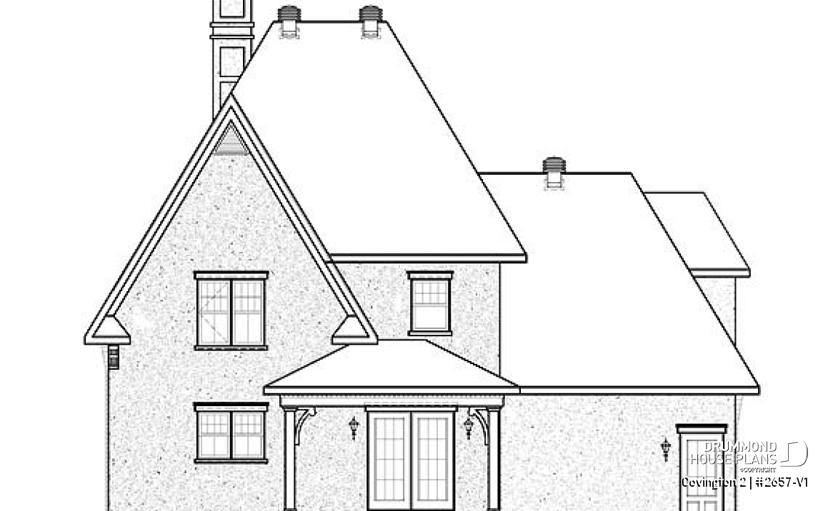 rear elevation - Covington 2