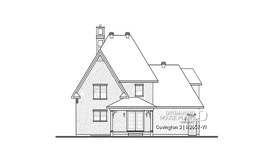 rear elevation - Covington 2