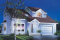 front - BASE MODEL - 3 bedroom modern style house plan with 2-car garage, open floor plan - Maronnier