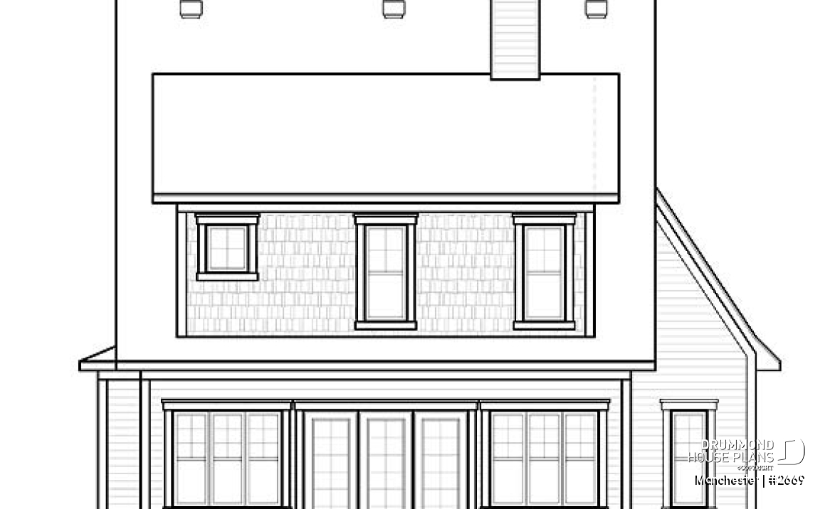rear elevation - Manchester