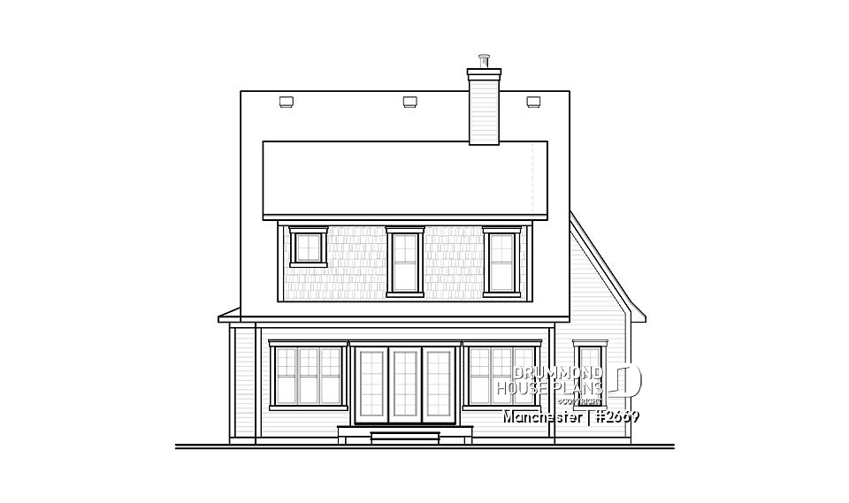 rear elevation - Manchester