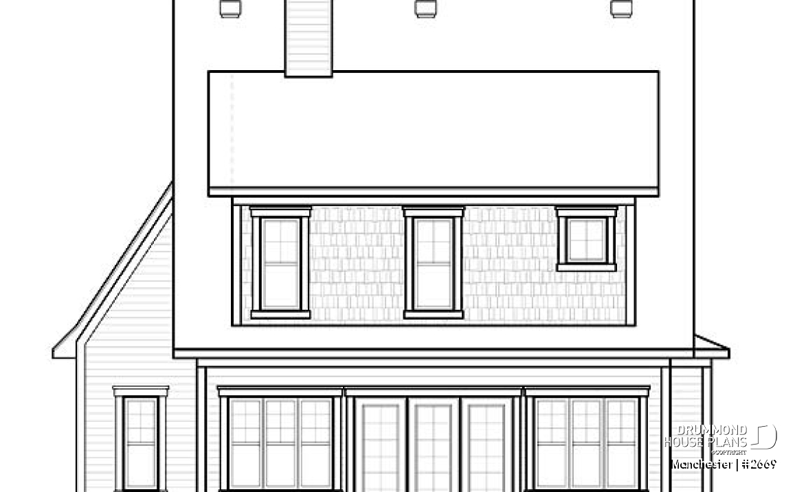 rear elevation - Manchester