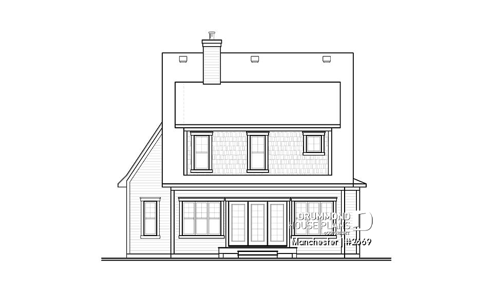 rear elevation - Manchester