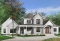Color version 2 - Front - 3 to 4 bedroom Ranch style home with open floor plan and 3-car garage, great kitchen - Cartwright