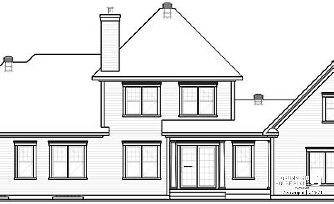 rear elevation - Cartwright