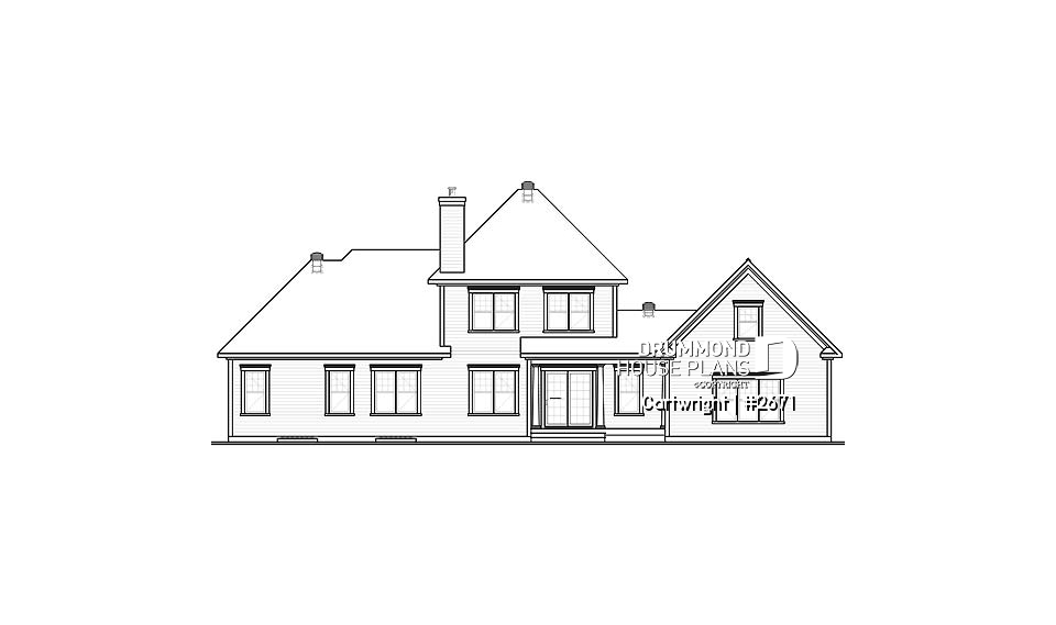 rear elevation - Cartwright