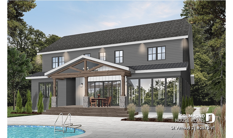 Rear view - BASE MODEL - St. Arnaud 2