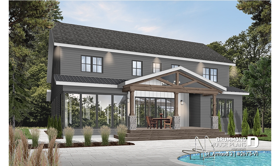 Rear view - BASE MODEL - St. Arnaud 2