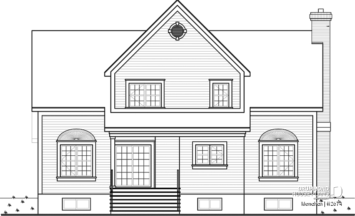 rear elevation - Monahan